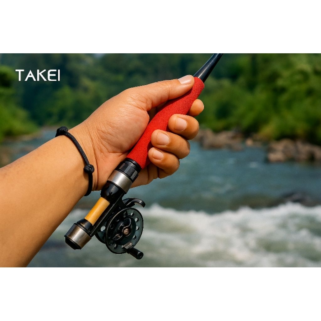 joran wader TAKEI, kuat lentur style fly fishing