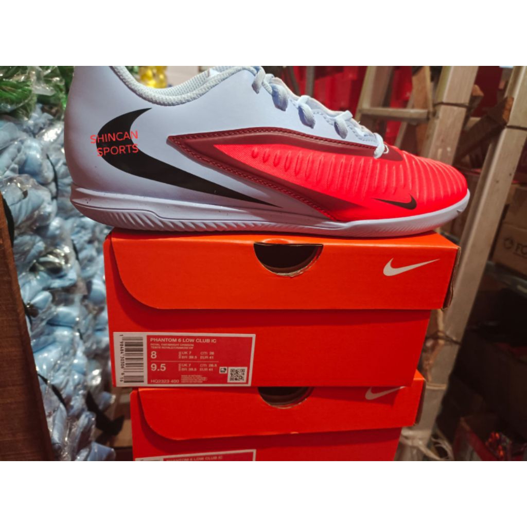 SEPATU FUTSAL NIKE PHANTOM 6 LOW CLUB