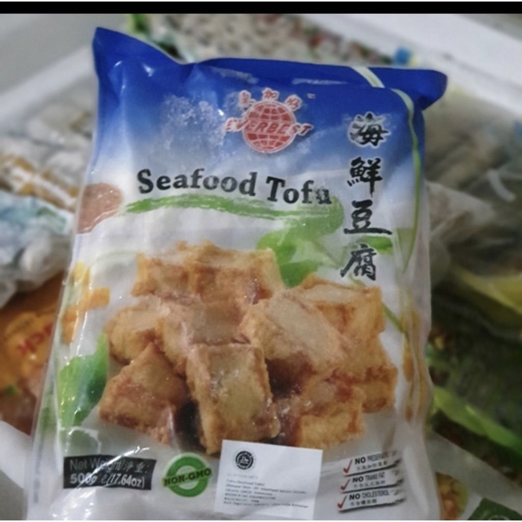 

SEA FOOD TOFU VEGETARIANEVERBEST/ Tahu Seafood vegetarian