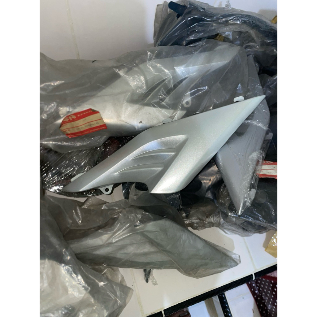 sirip satria lumba original silver