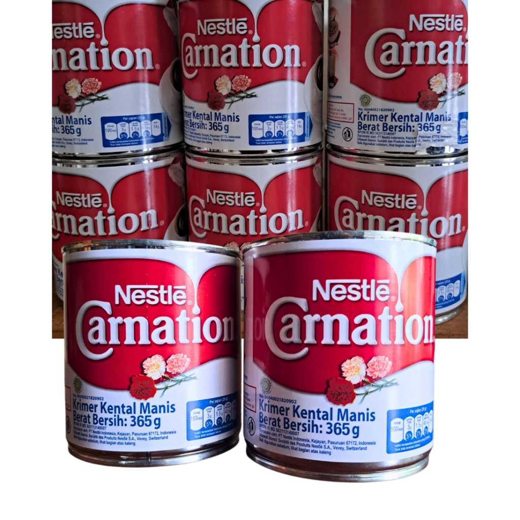 

Carnation Krimer Kental Manis 365g Susu kental Manis Carnation 365g