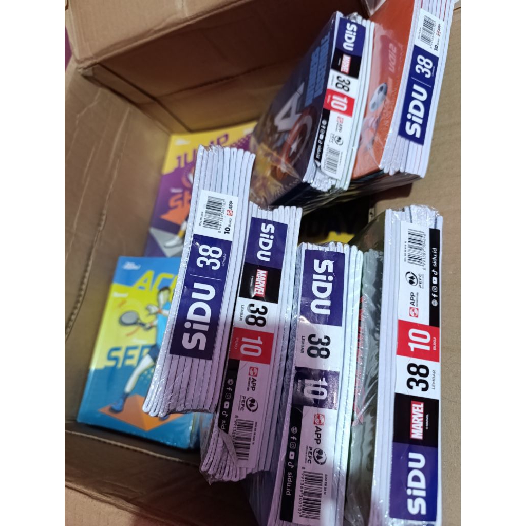 

PAKET BUKU TULIS SIDU 38 PLUS PULPEN CETEK JOYCO