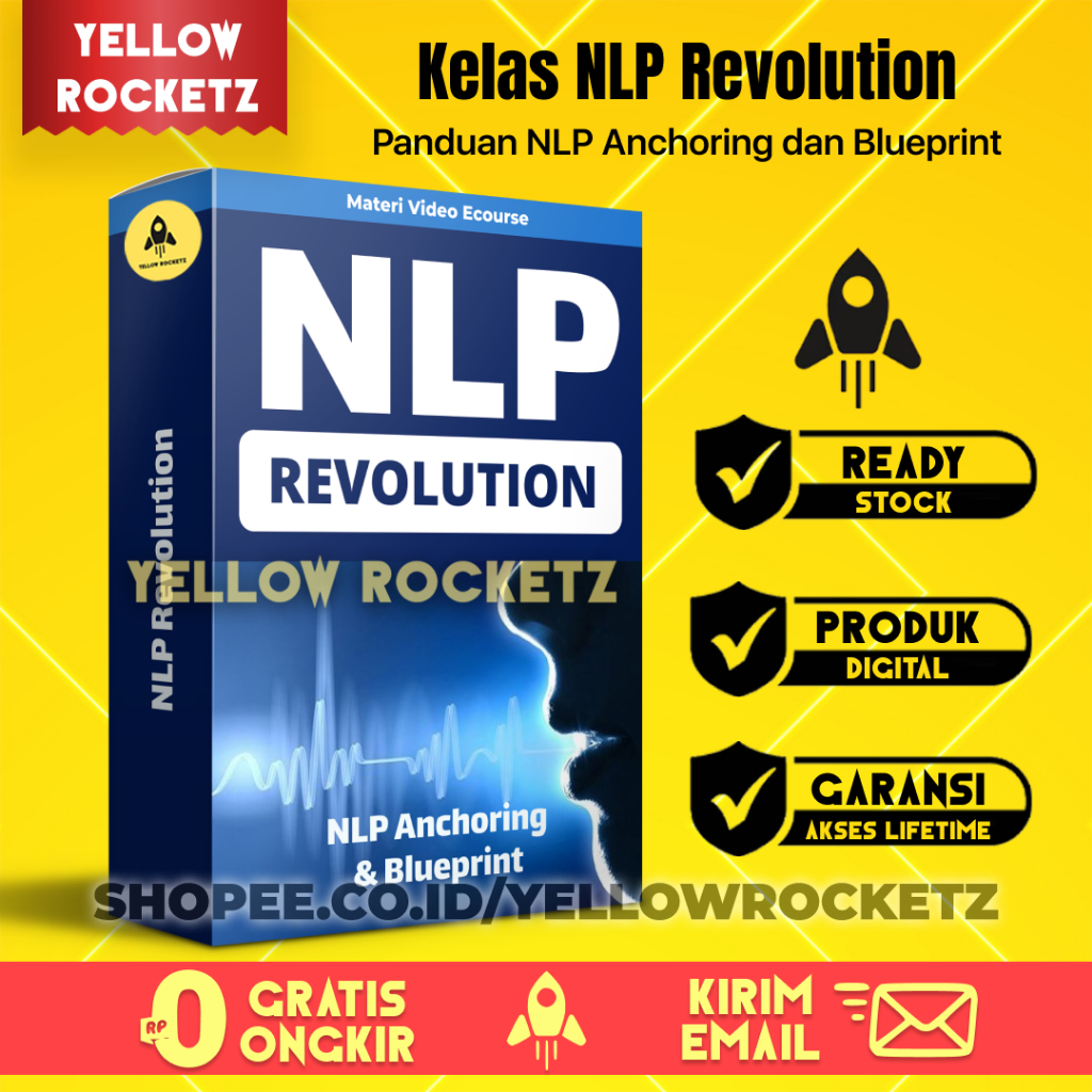 Kelas NLP REVOLUTION - Neuro Linguistic Programming untuk Kesuksesan - Materi Video Pembelajaran