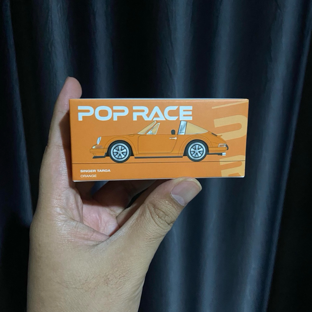 Pop Race Singer Targa Orange Unsealed