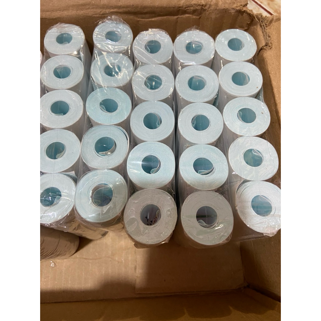 

Kertas Label Direct Sticker Thermal 58mm x 5 meter TEBAL Label Kertas Stiker Thermal 57x30 58x30