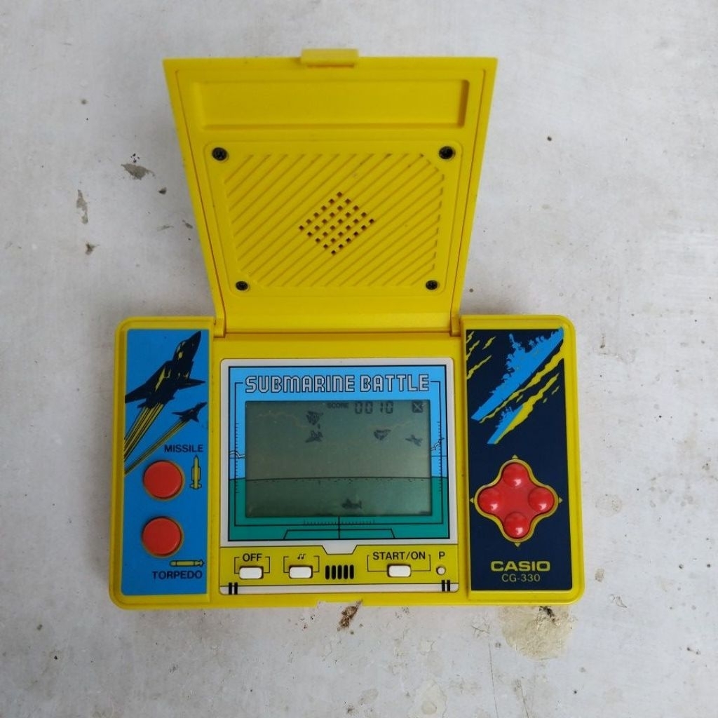 GAMEBOT /GAMEBOY CASIO CG 330 JADUL