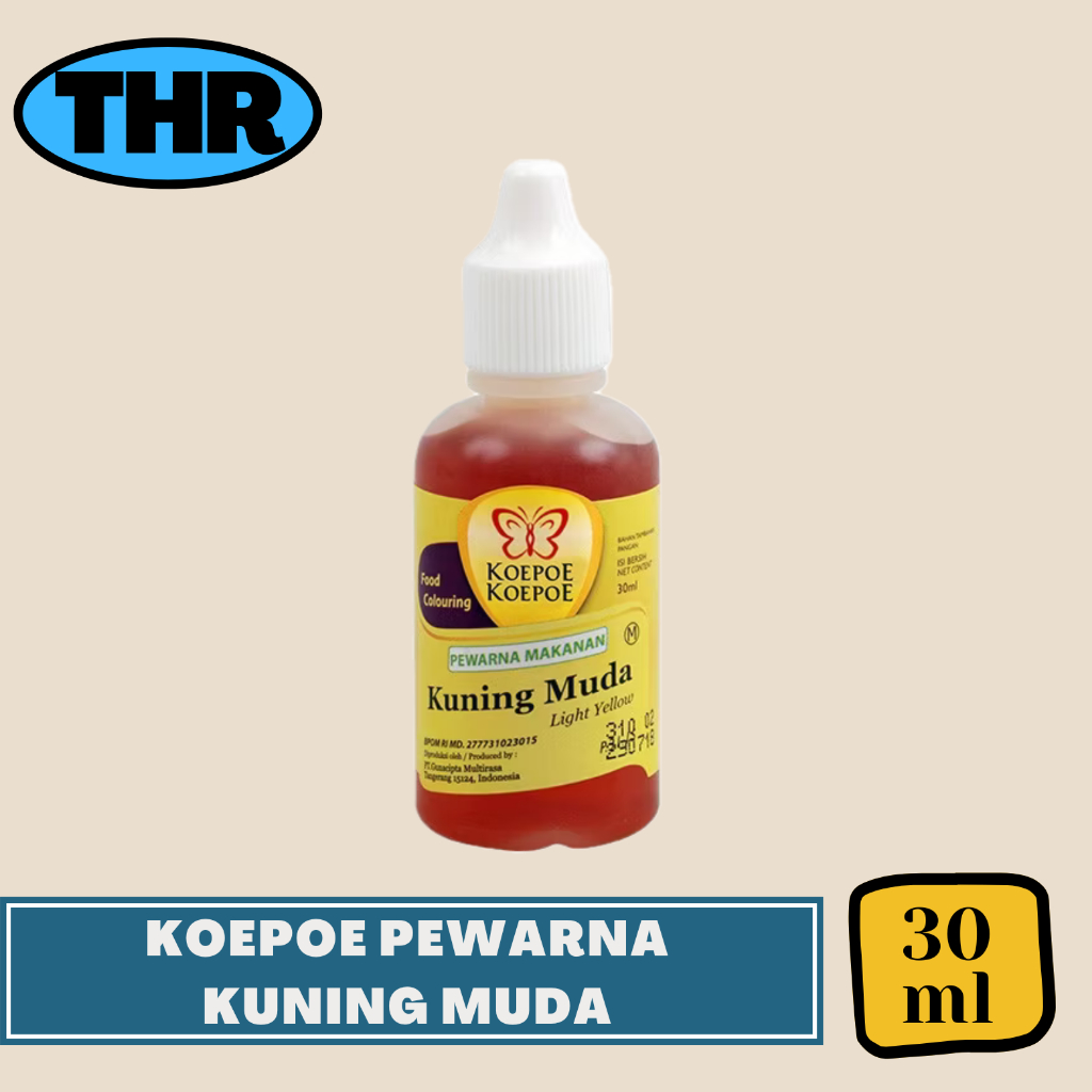 

Koepoe Koepoe Pewarna Kuning Muda 30ml
