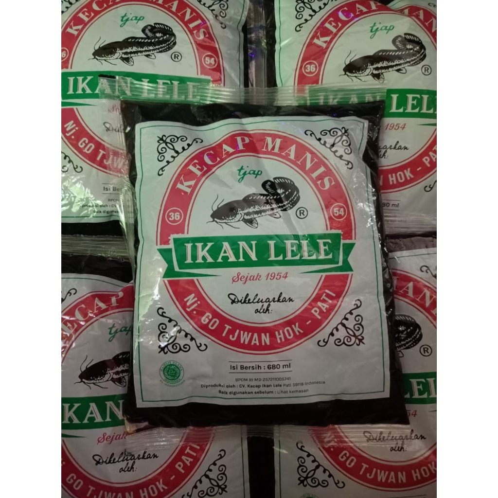 

Paket hemat isi 5 pcs kecap lele 680ml/1kg