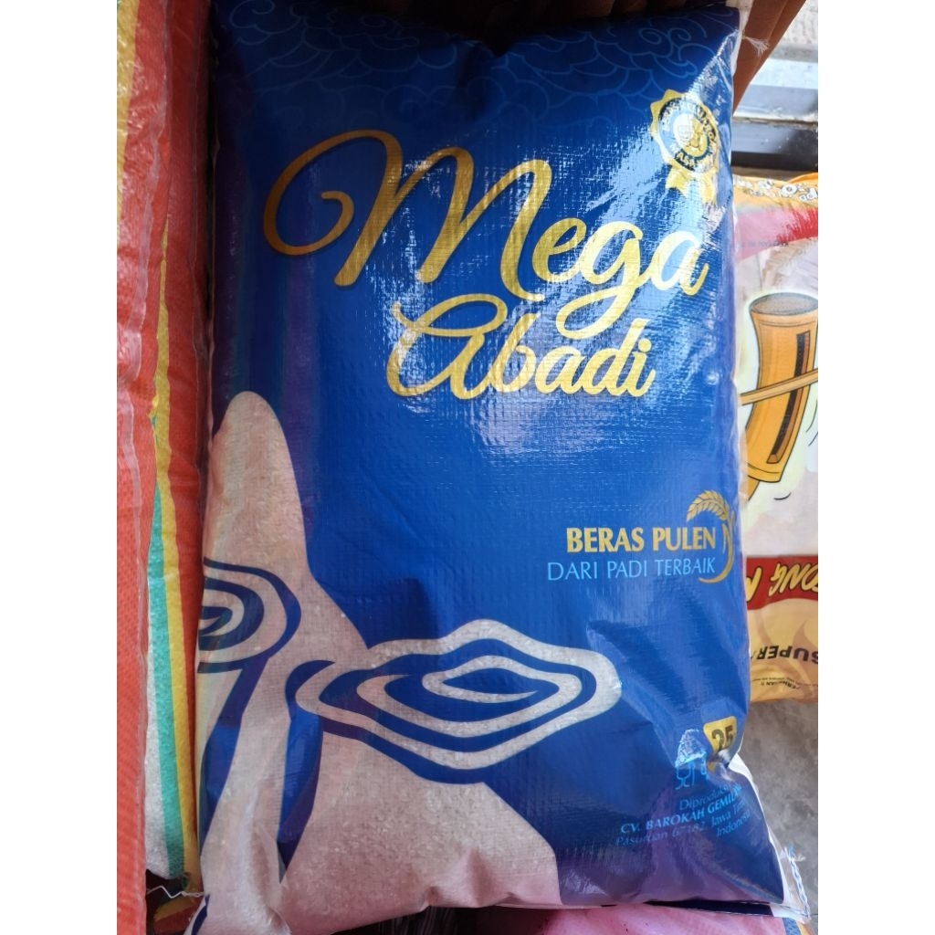 

BERAS MEGA ABADI PREMIUM KEMASAN 25KG