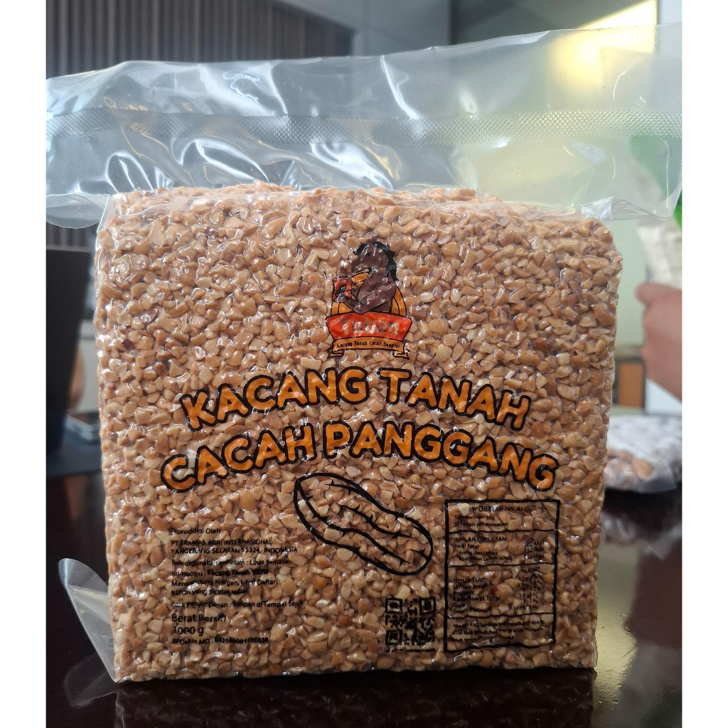 

Kacang Tanah Cacah Panggang 1 KG Serbaguna