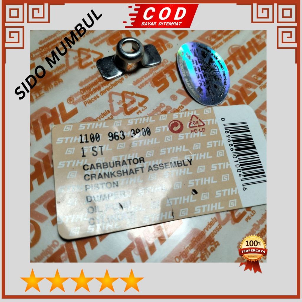 retiener /pengancing damper senso sthil ms381/382/038 sthil