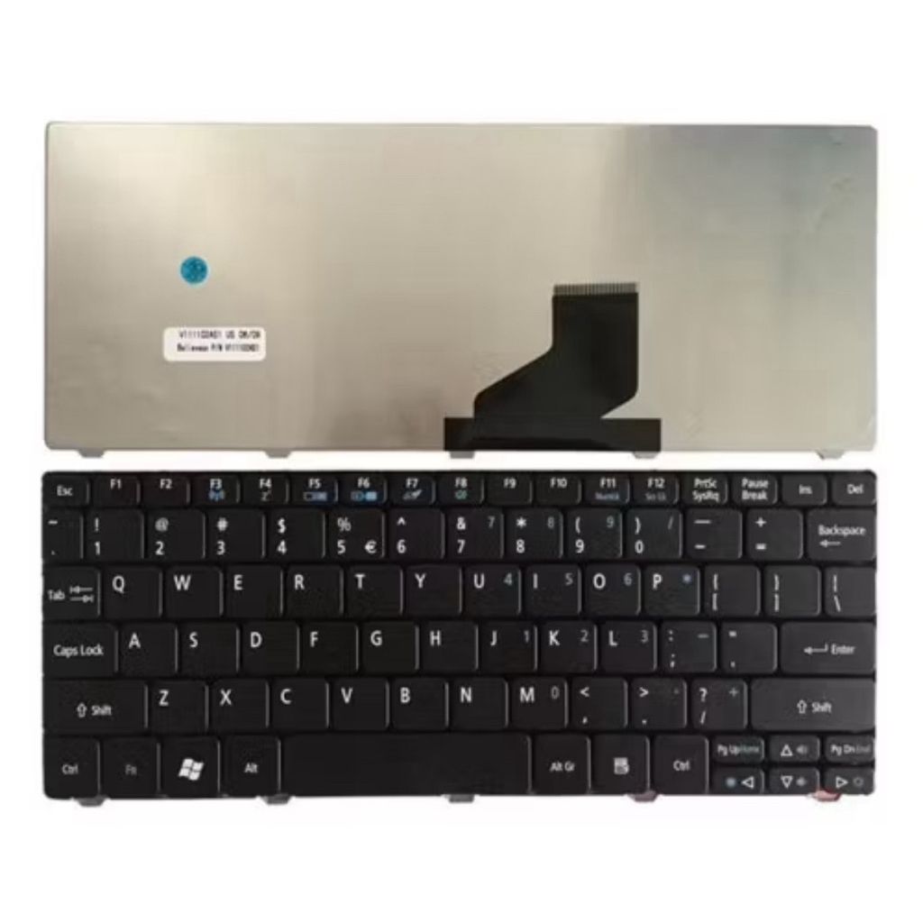 Keyboard acer aspire one 532 532H AO532H AO532 D255 Nav50 N57 N578Q N570 N57C hitam