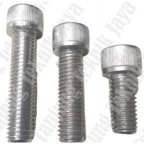 BAUT L STAINLESS M6/STENLIS/STANLIS M6x 100 M6x110 M6x120 M6X150 DRAT HALUS P125 KUNCI L5 MURAH BERK