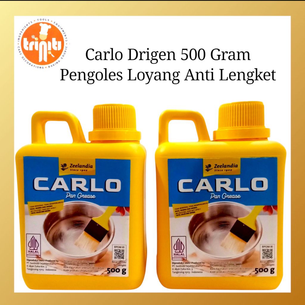 

Carlo Pengoles Loyang 500 Gram Drigen