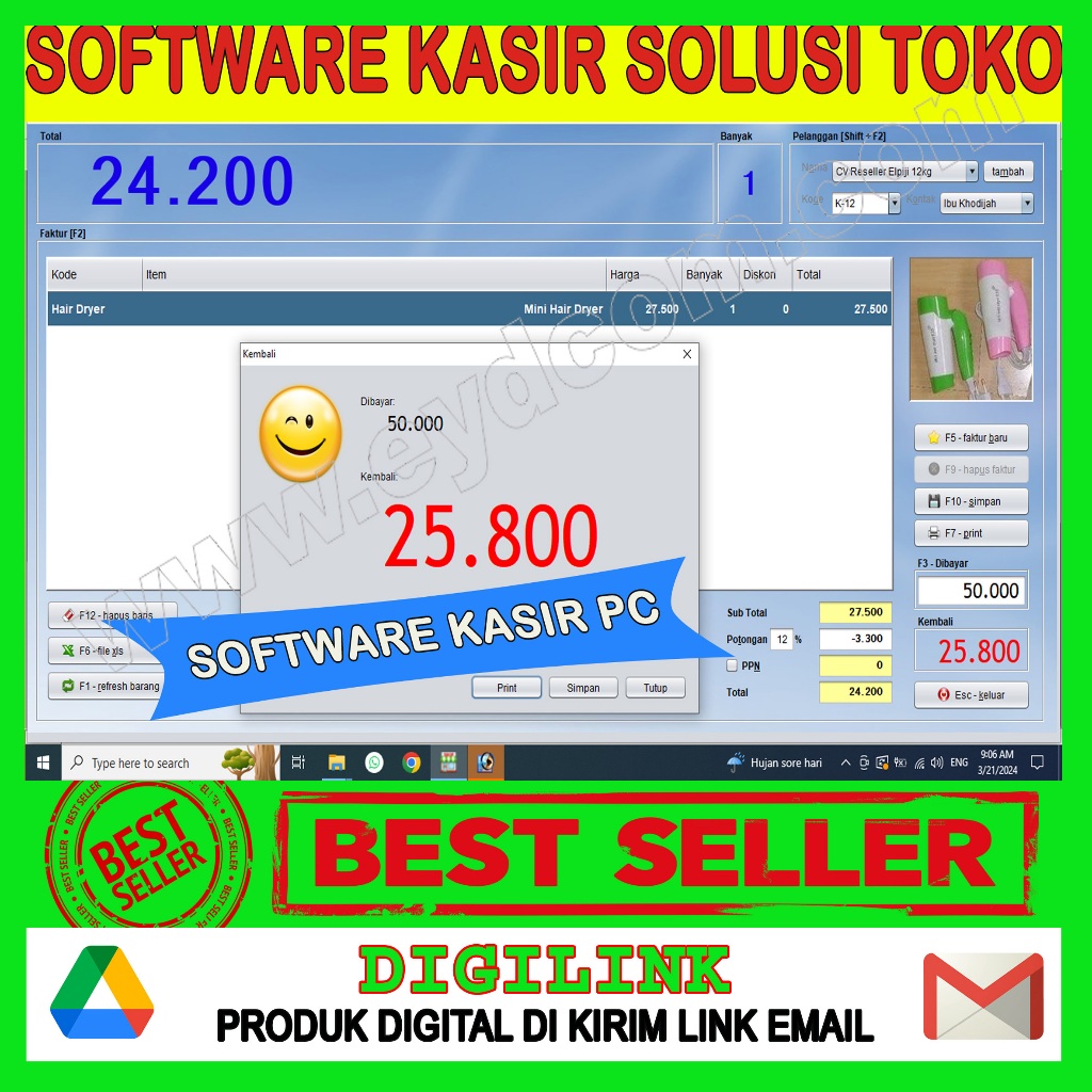 PROGRAM KASIR SOLUSI TOKO SOFTWARE POS POS POINT OF SALES APLIKASI KASIR PC KOMPUTER FULL VERSION AL