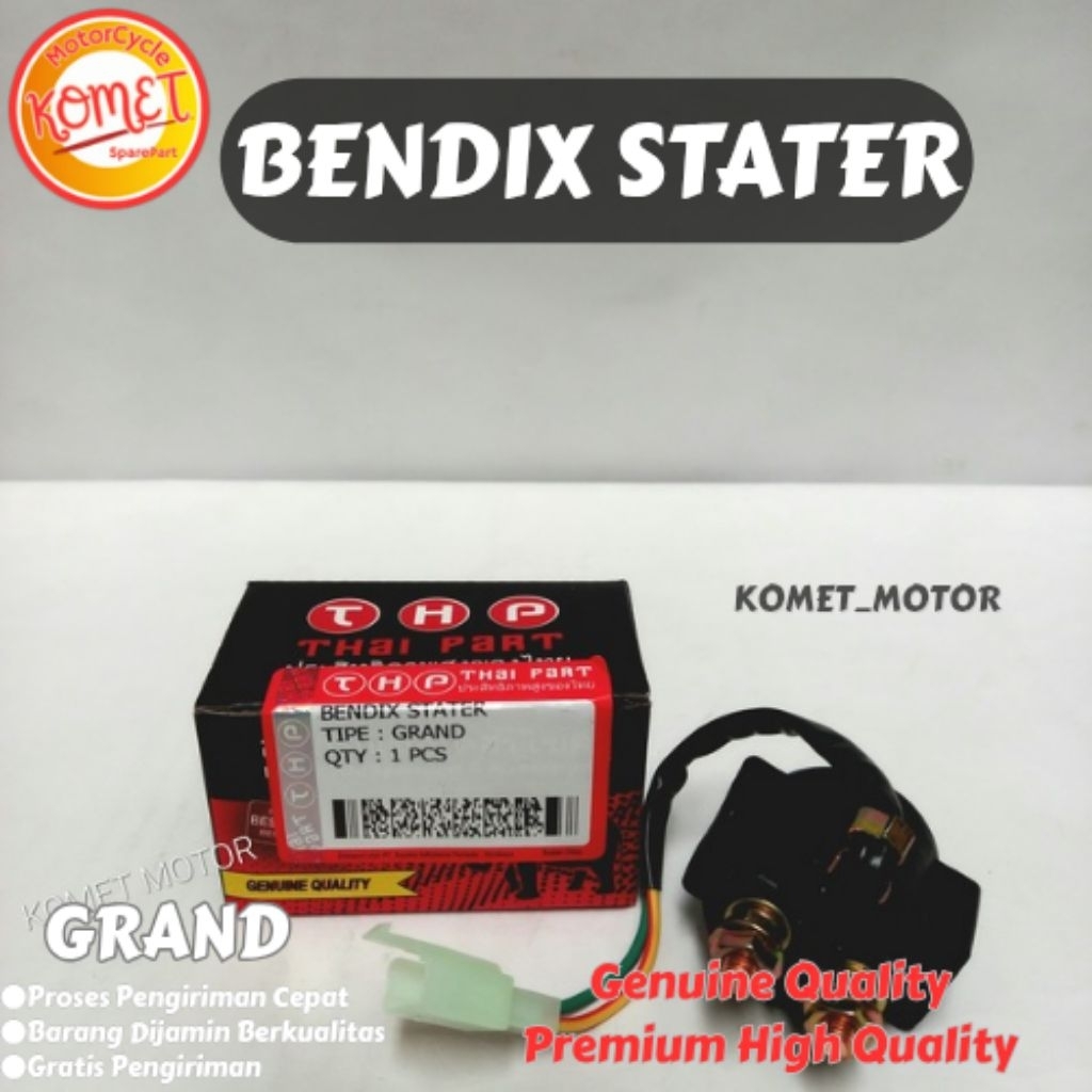 [KOMET] BENDIK STATER SWITCH STATER GRAND/SUPRA/LEGENDA/SUPRA FIT/FIT NEW/REVO [THP]