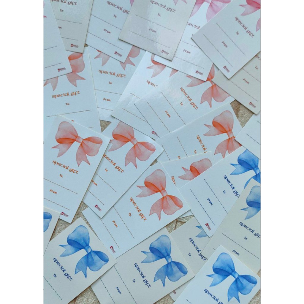 

Stiker Label kado/ Hampers / Alilah Store