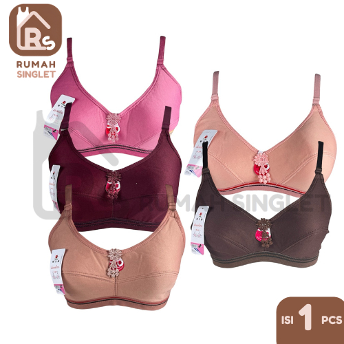 Deenlee Bra BH Pakaian Dalam Wanita Polos Ukuran 36 38 40 42
