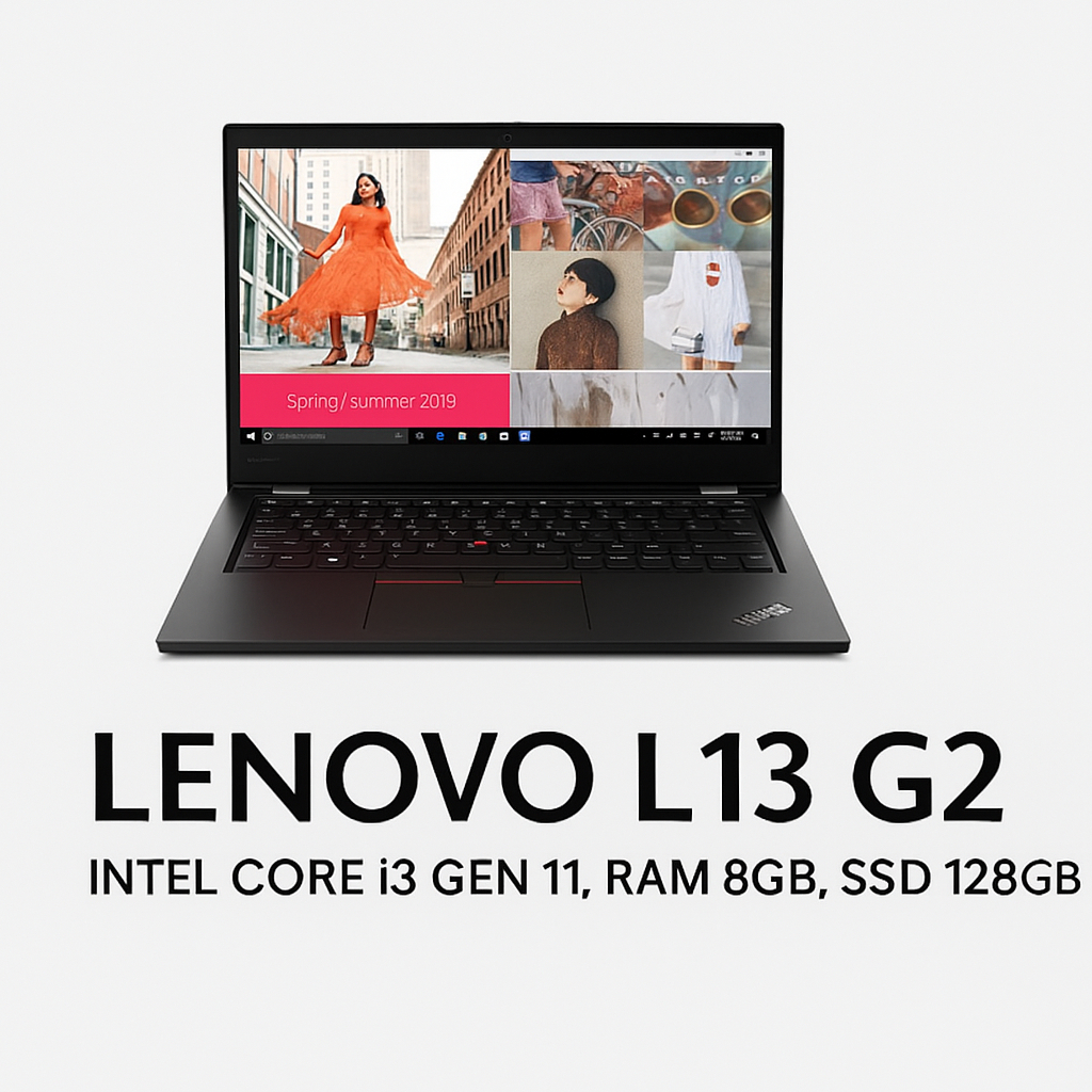 LAPTOP LENOVO L13 G2 INTEL CORE I3 GEN 11 RAM 8GB SSD 128GB NOTEBOOK SECOND