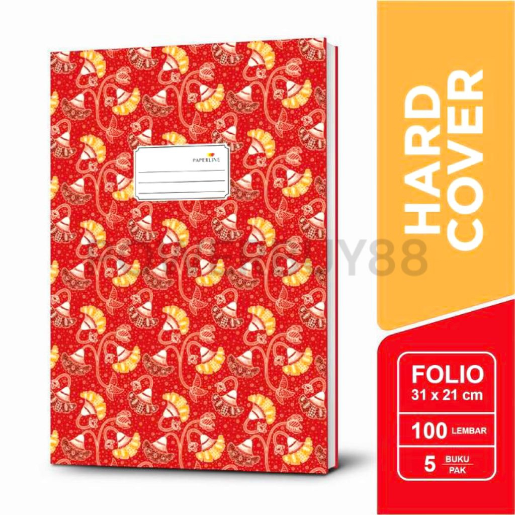 

1 pcs Buku Tulis Paperline Folio 100 Lembar 21x31 cm – Sampul Tebal & Kertas Berkualitas