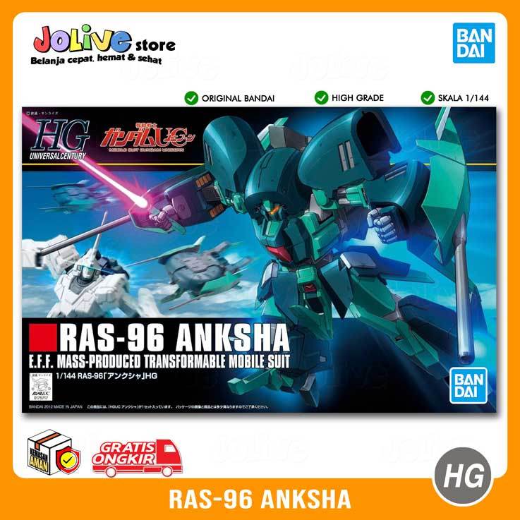 HG ANKSHA HIGH GRADE HGUC 1/144 BANDAI GUNPLA MODEL KIT
