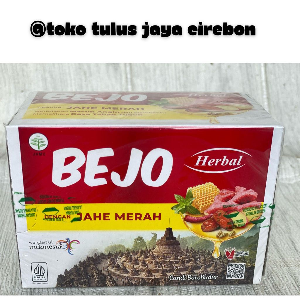 

Bejo Jahe Merah Sachet 1 Pack (12 Sachet)