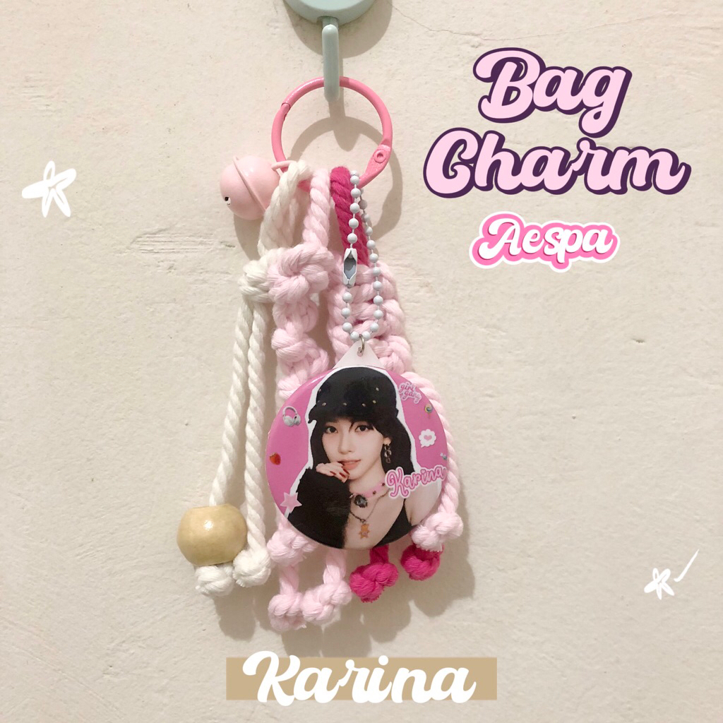 BAG CHARM KPOP AESPA | KEYCHAIN AESPA