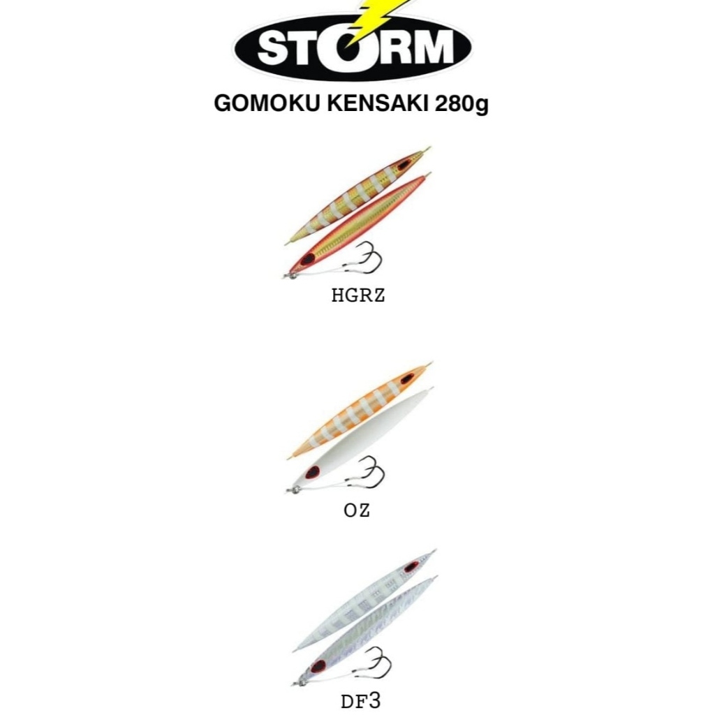 LURE / UMPAN STORM GOMOKU KENSAKI 280g