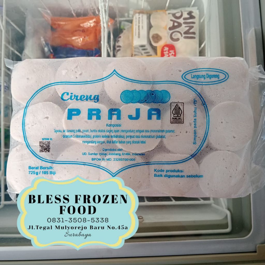 

BFF❄️ PRAJA CIRENG 105 BIJI 725gr