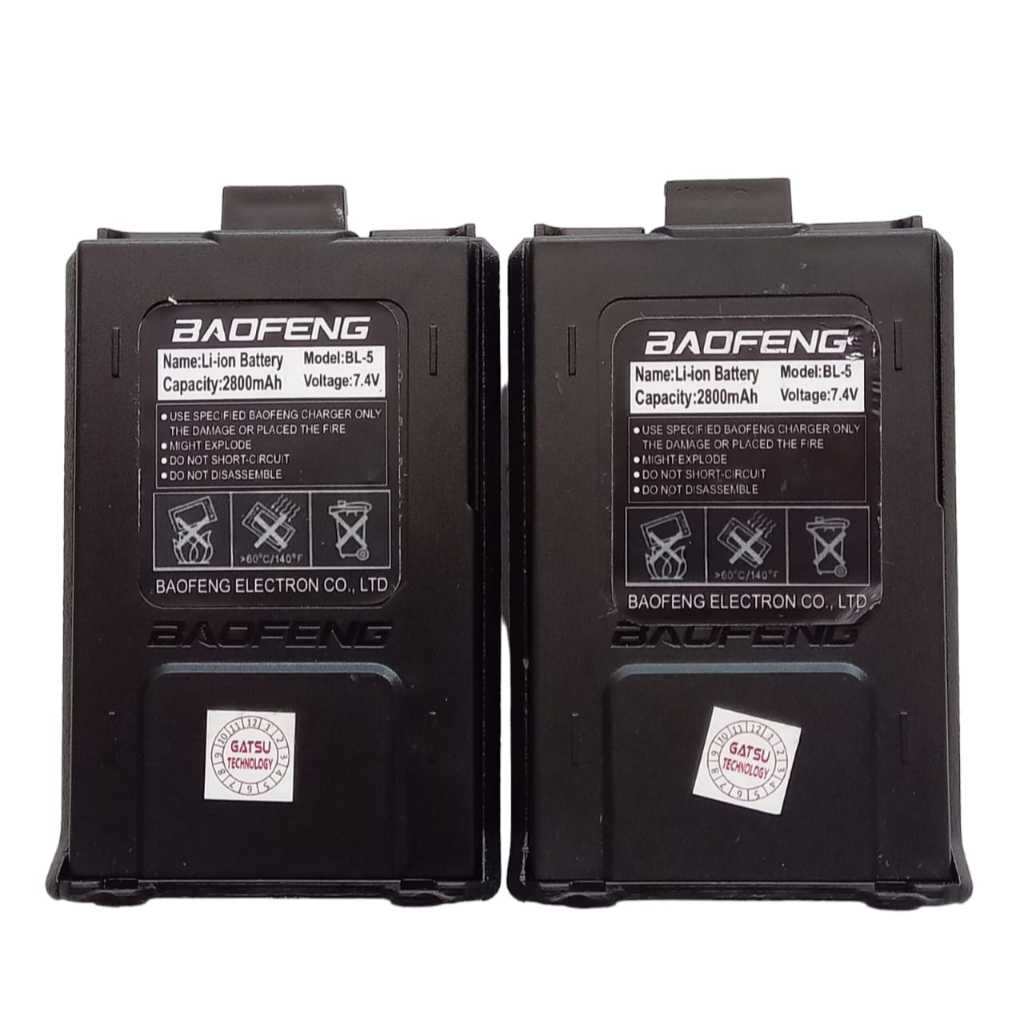 Battery HT Baofeng UV-5R / Baterai HT Baofeng