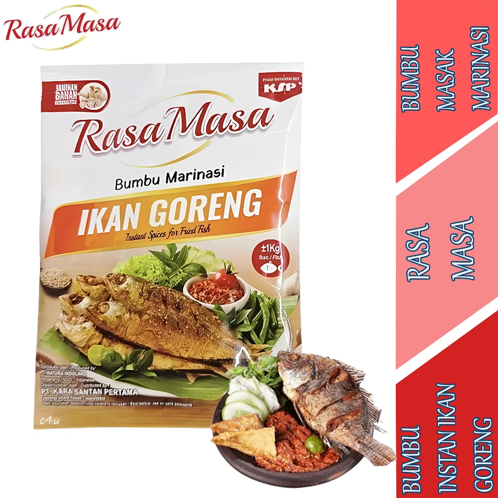 

Bumbu Instan Ikan Goreng - Rasa Masa - Bumbu Masak Marinasi - 20gr