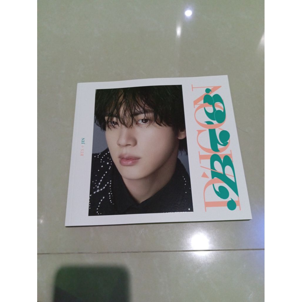 OFFICIAL PHOTOBOOK DICON COVER JIN NEW