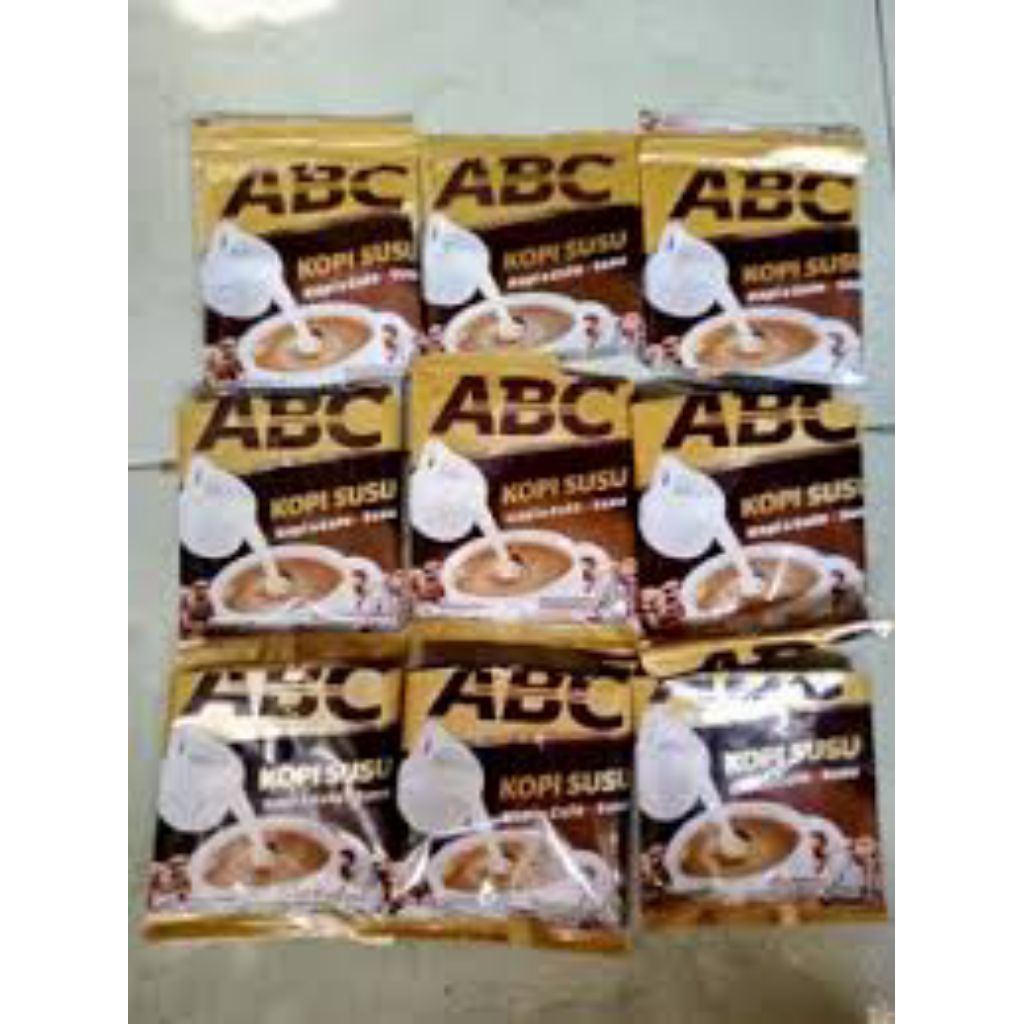 

bungkus kopi ABC susu 100/pcs