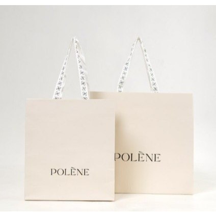

Tas PAPER BAG POLENE BEIGE 100% ORIGINAL