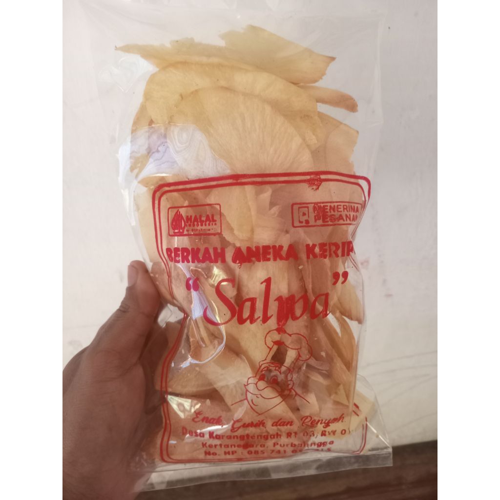 

KRIPIK SINGKONG BERKAH SALWA 1 BKS(100 gram)