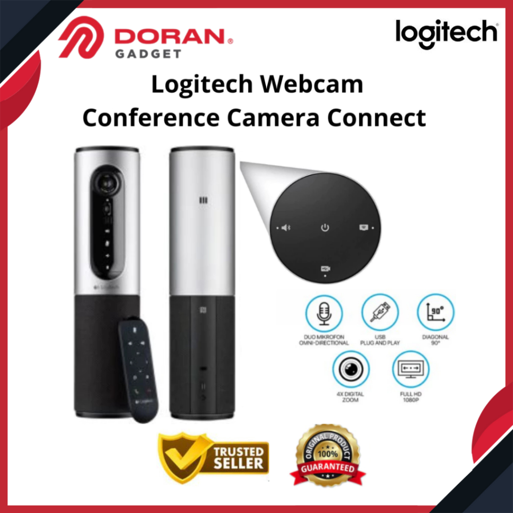 Logitech Connect Video Conference - Webcam Conference Camera - Garansi Resmi 2 Tahun