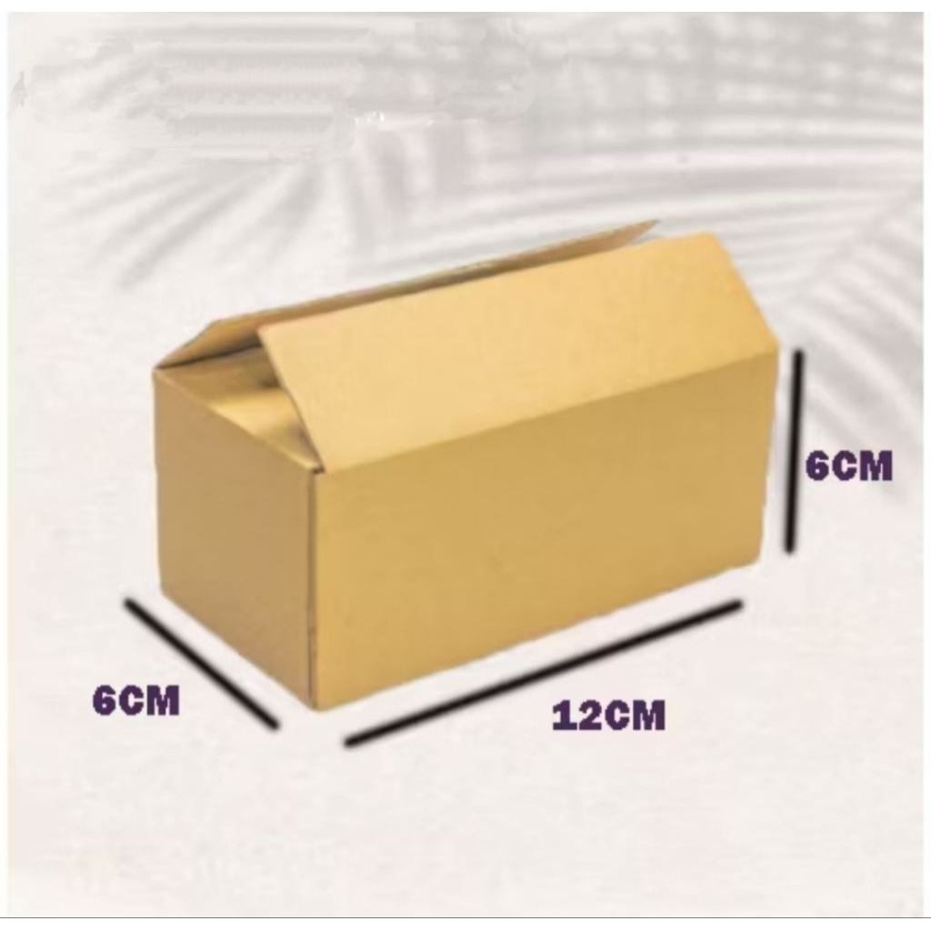 

Kardus/Karton Polos Packing Size 12cmX6cmX6cm