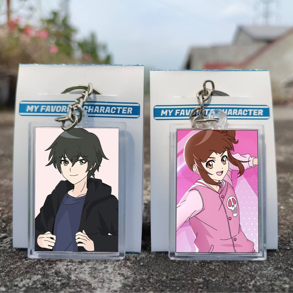 Keychain Anime Shinbi House - Ganci Anime - Gantungan Kunci - Choi Kang lim - Koo Hari