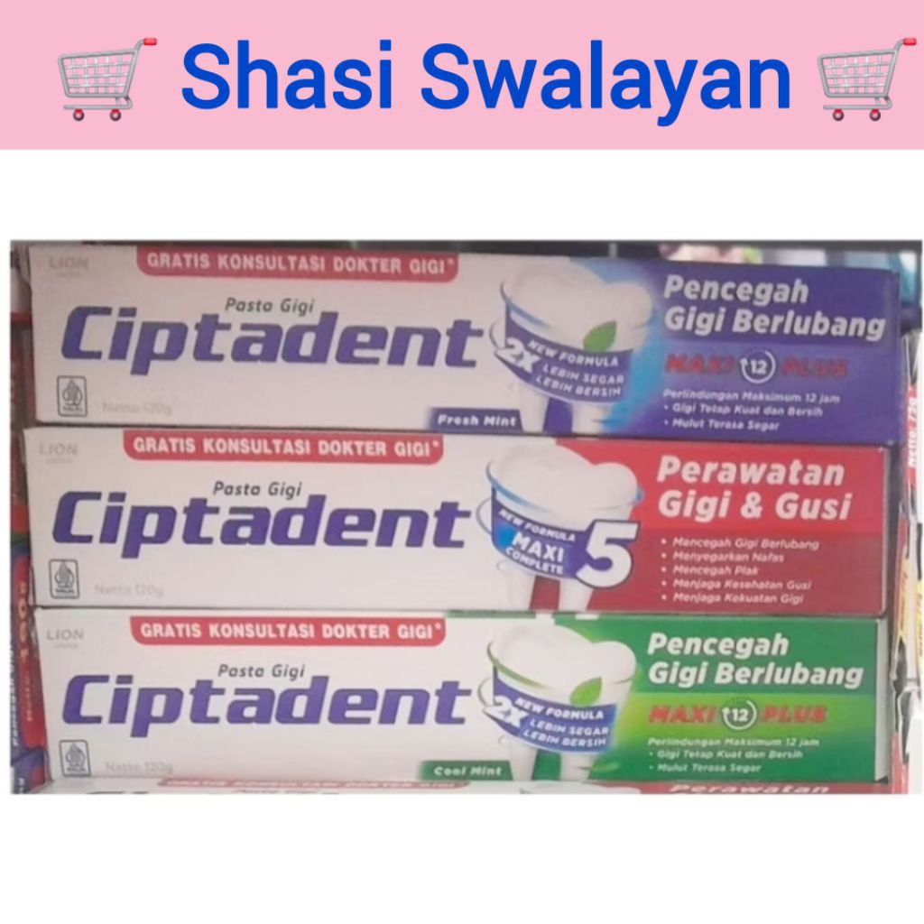 Ciptadent Pasta Gigi 120 gram