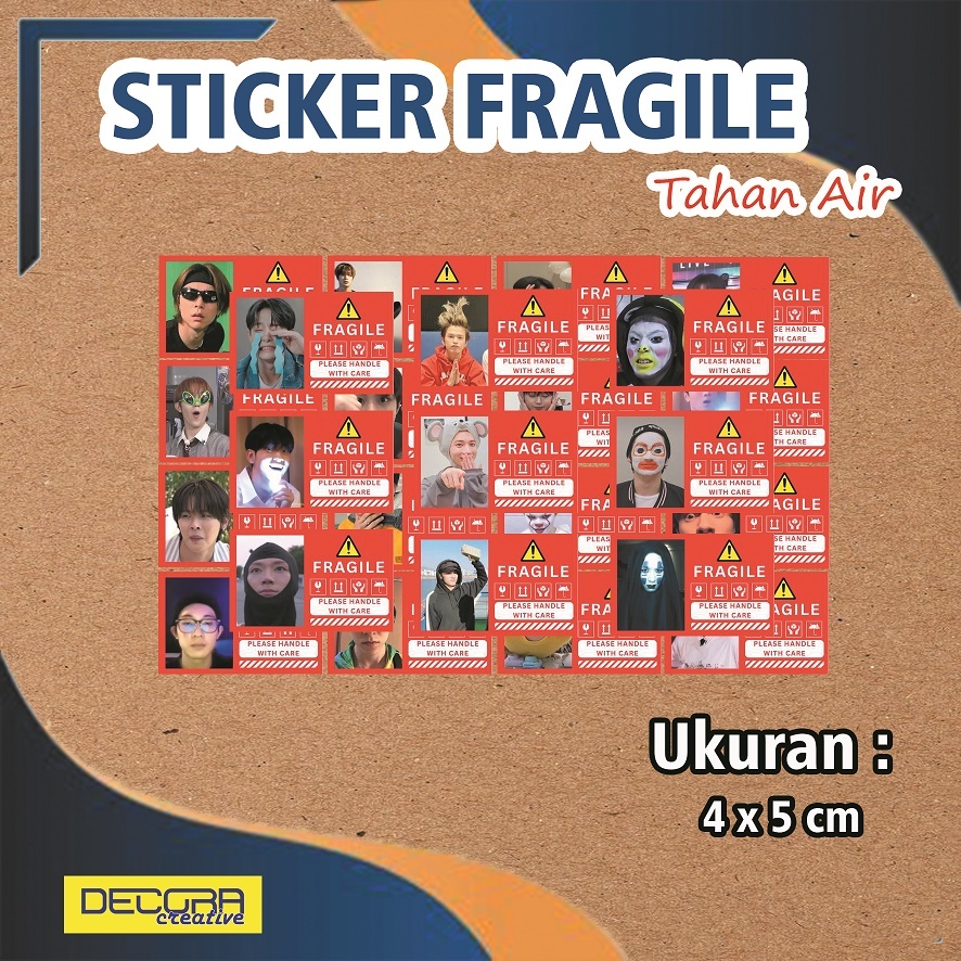 

(100 PCS) STICKER FRAGILE K-POP | STICKER PECAH BELAH K-POP | STICKER AWAS PECAH K-POP NCT 127 DREAM WISH ENHYPEN SEVENTEEN BOYNEXTDOOR WAYV TXT TREASURE
