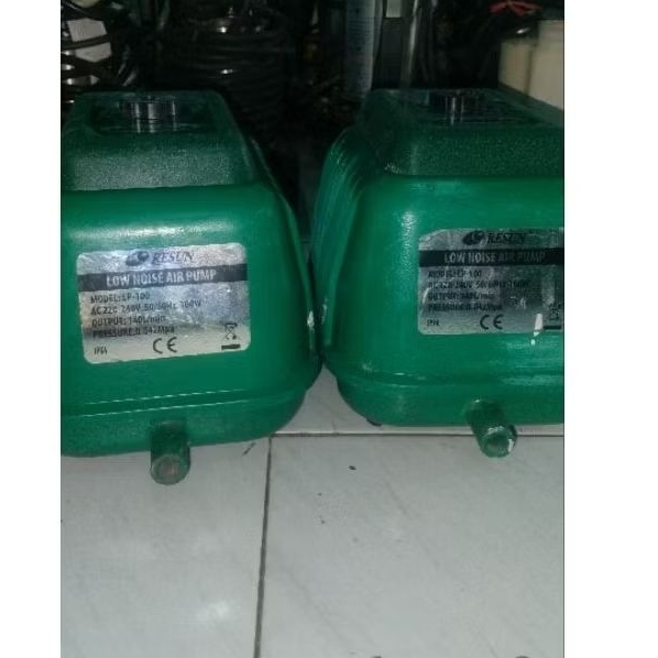 Resun Lp100 Pompa Udara Operator Air Pump Second
