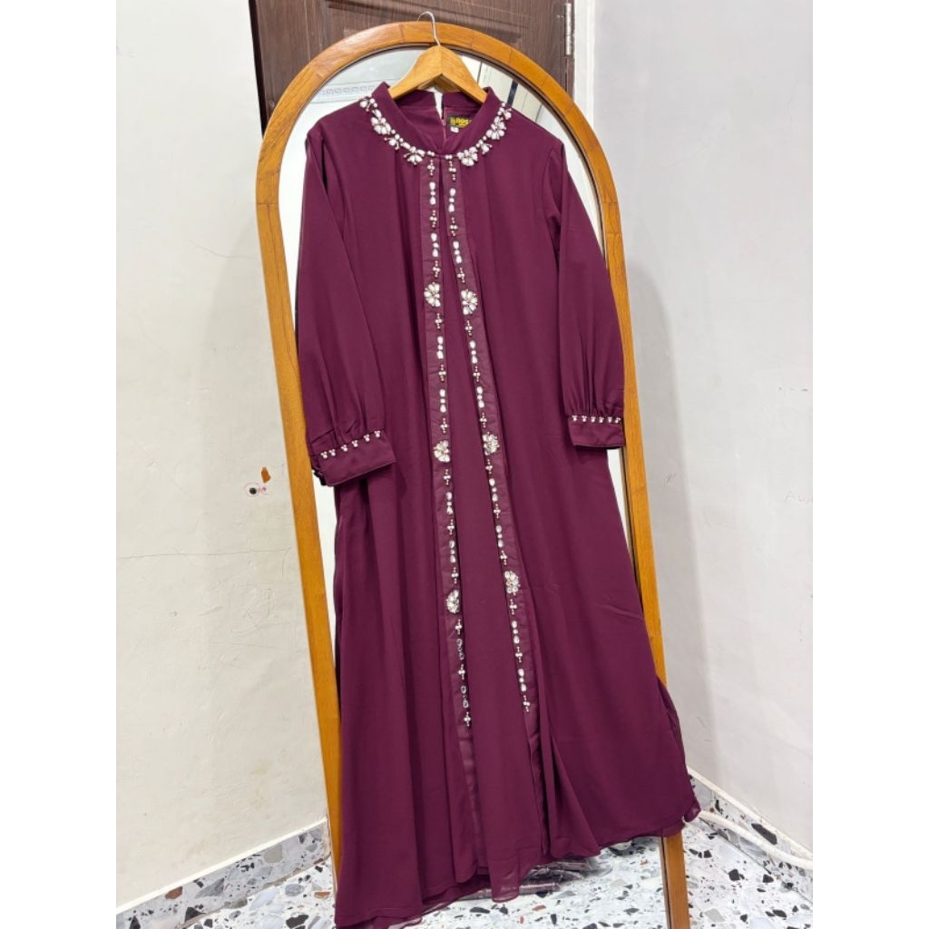 Luna Dress/Gamis Dress Ceruty Payet