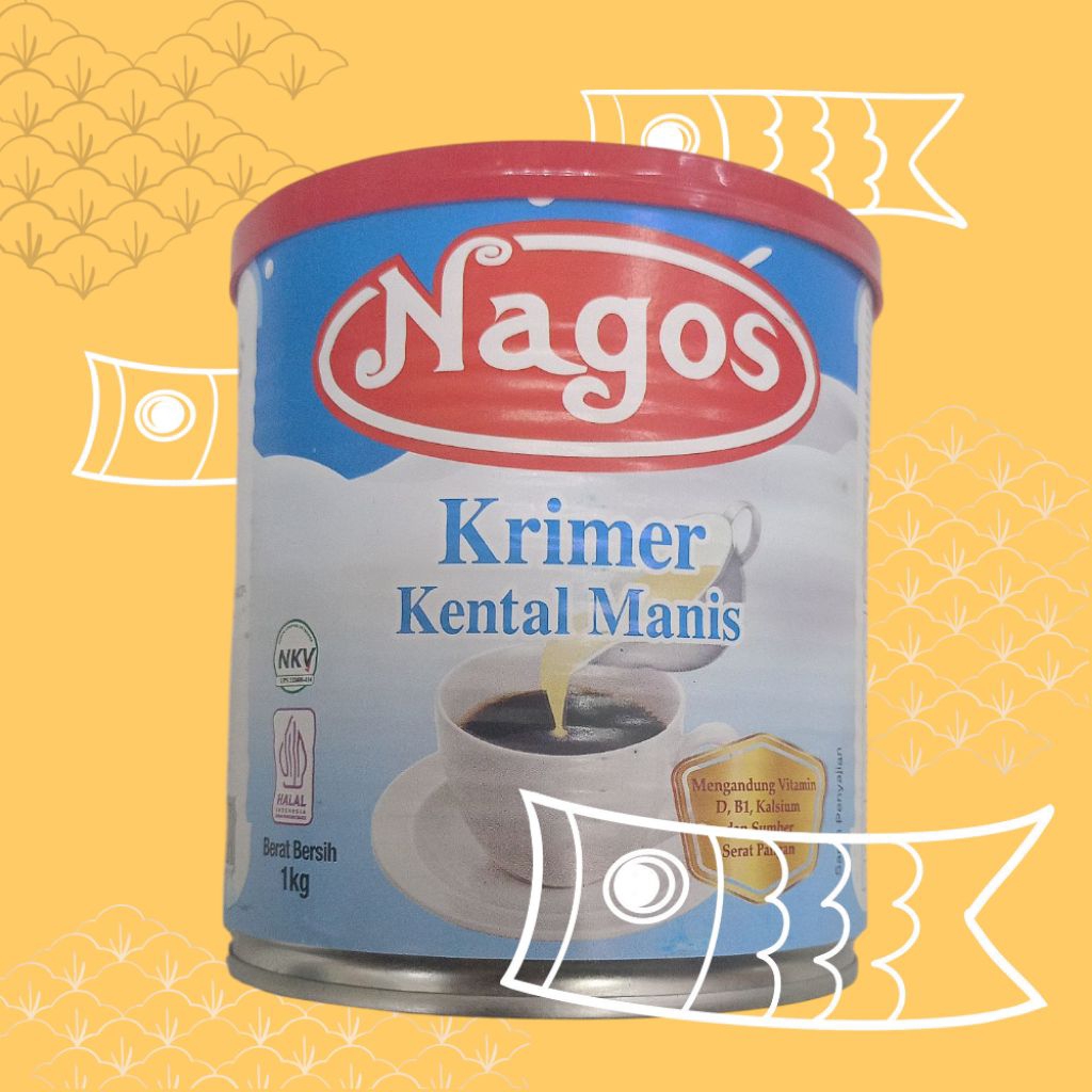 

Nagos Krimer Kental Manis 1kg Halal Kemasan Kaleng