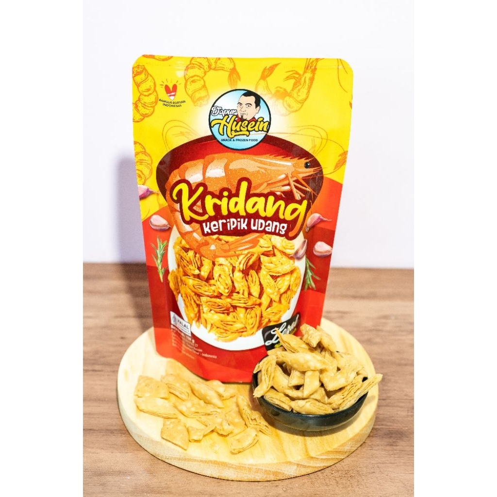 

kridang / keripik udang / keripik halal / udang kriuk