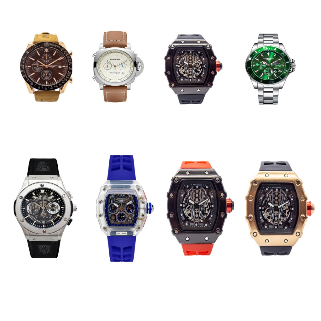 Jam Tangan Pria 100% Original Business Tanggal Analog Stainless Steel for rolex Richard Mille