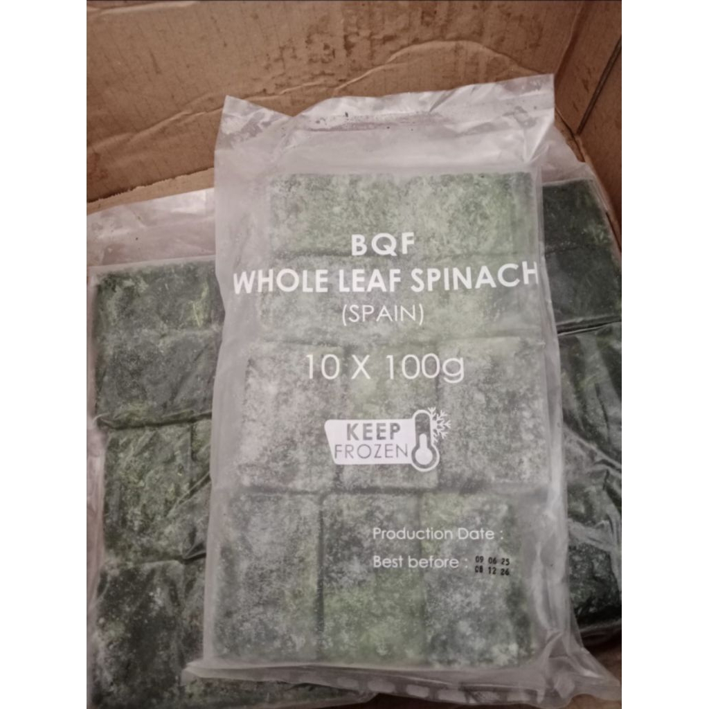 

BQF WHOLE LEAF SPINACH 1kg