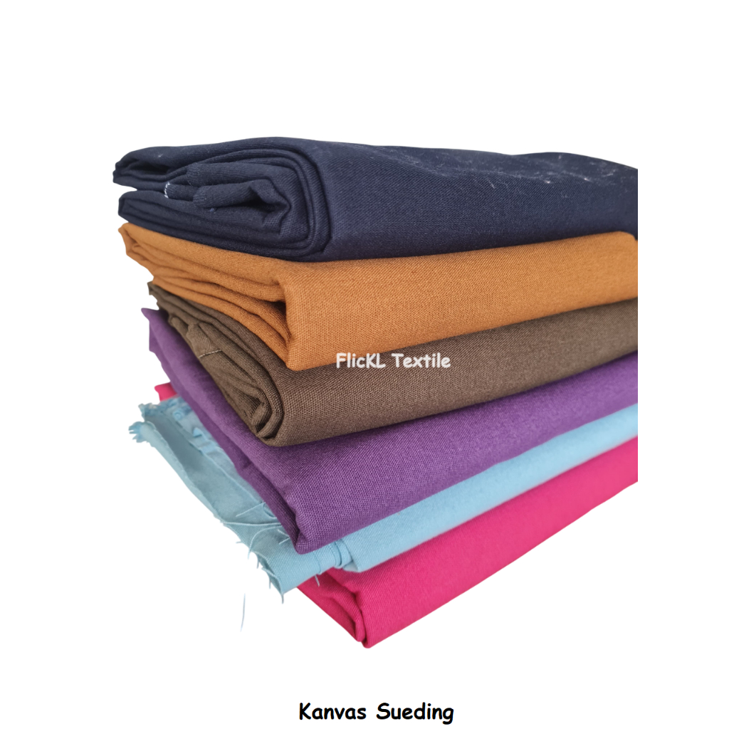 Kain Kanvas Sueding Katun Bahan Kanvas Sueding Katun Berbulu
