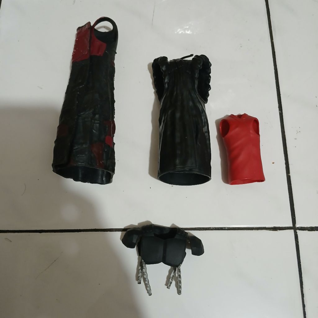 WWE MATTEL ACCESSORIES AKSESORIES BAJU JAKET VEST KITBASH FODDER CUSTOM 1:10 1:12