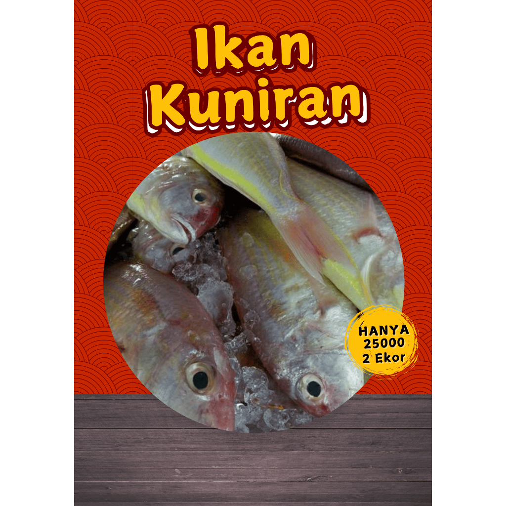 

[Masih Beku] Ikan Kuniran Siap Jadi Santapan Laut Makan, Fresh Banget Dikemas Pakai Vacoom Plastik.