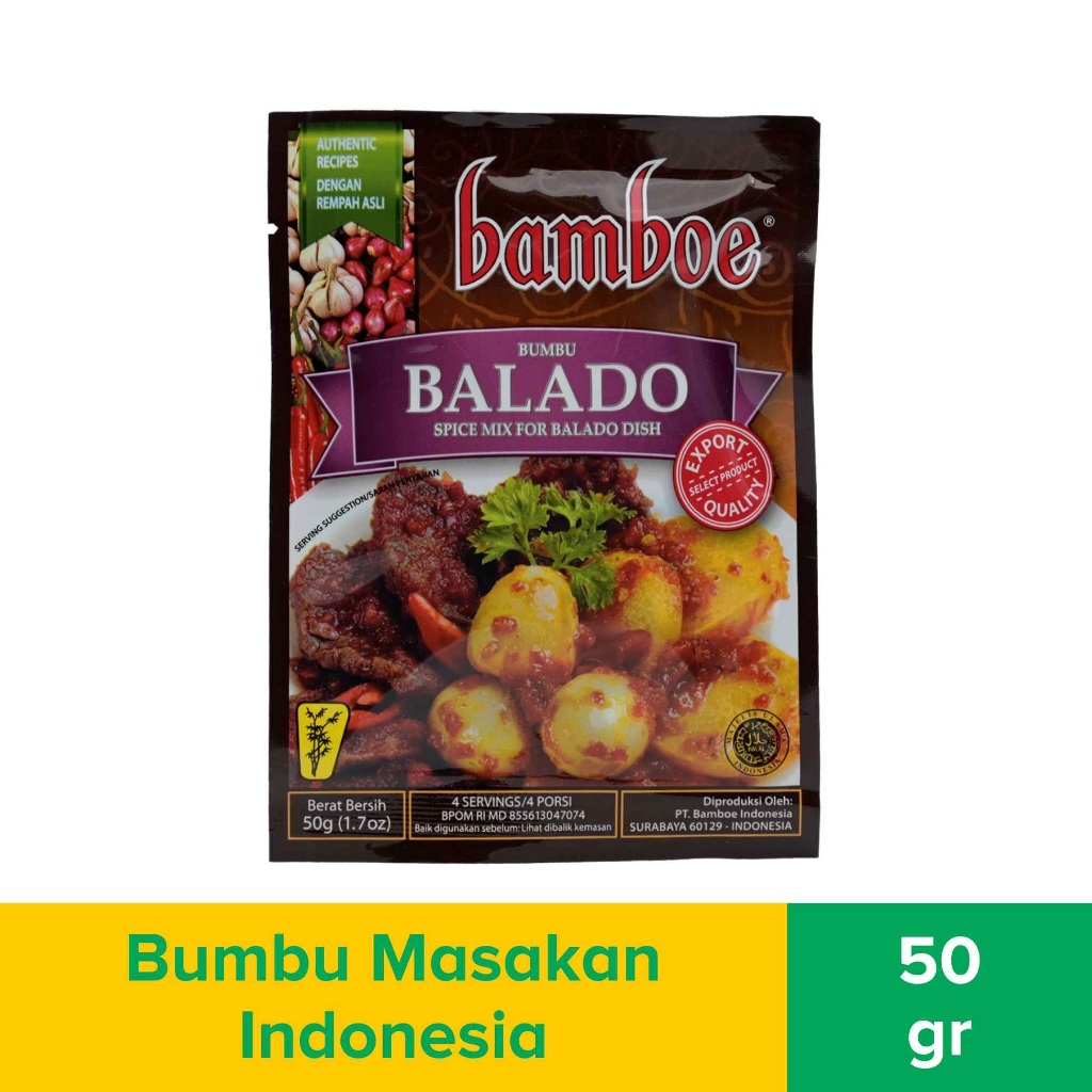 

bamboe Bumbu Balado Sauce 50 gram